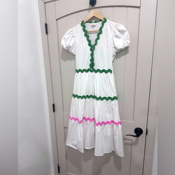 Shop The Mint Way Rick Rack Dress Size large - Picture 1 of 6